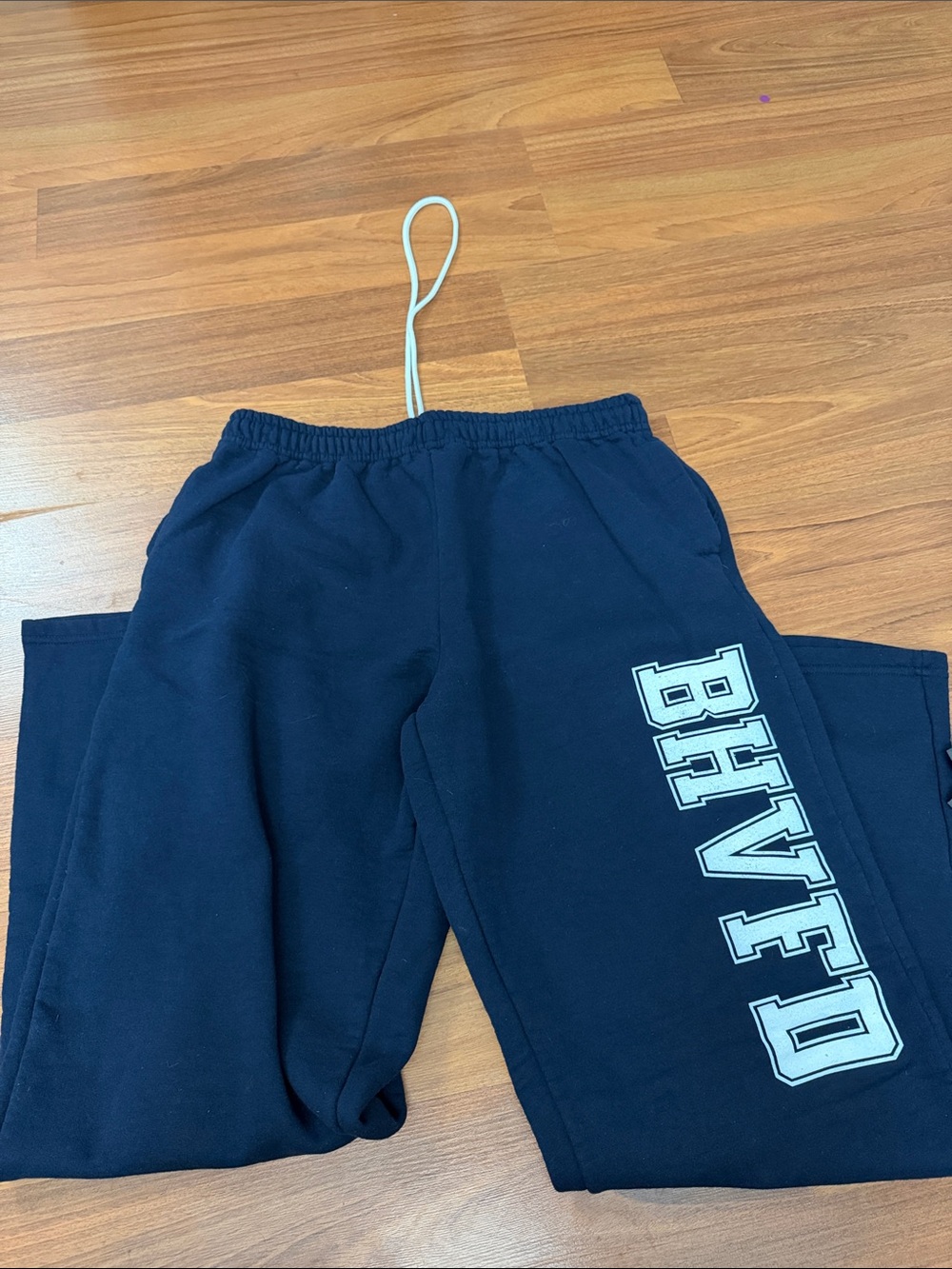 Men’s Navy Blue Fire Department Sweatpants